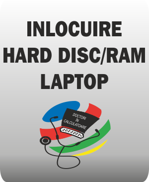 Inlocuire Hard Disk/RAM laptop